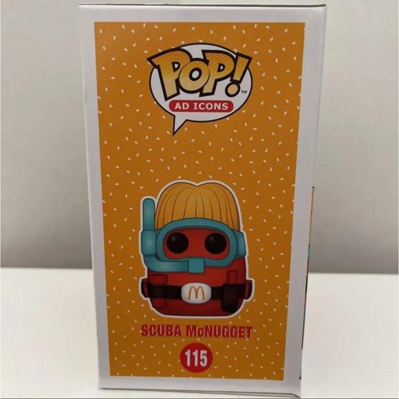 Funko Pop Ad Icon McDonald's Scuba McNugget #115 Vinyl Figure - Picture 8 of 9
